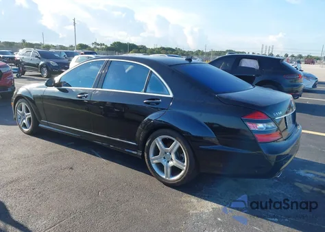 2008 Mercedes-Benz S 550 from USA, damaged, VIN WDDNG71X78A197833